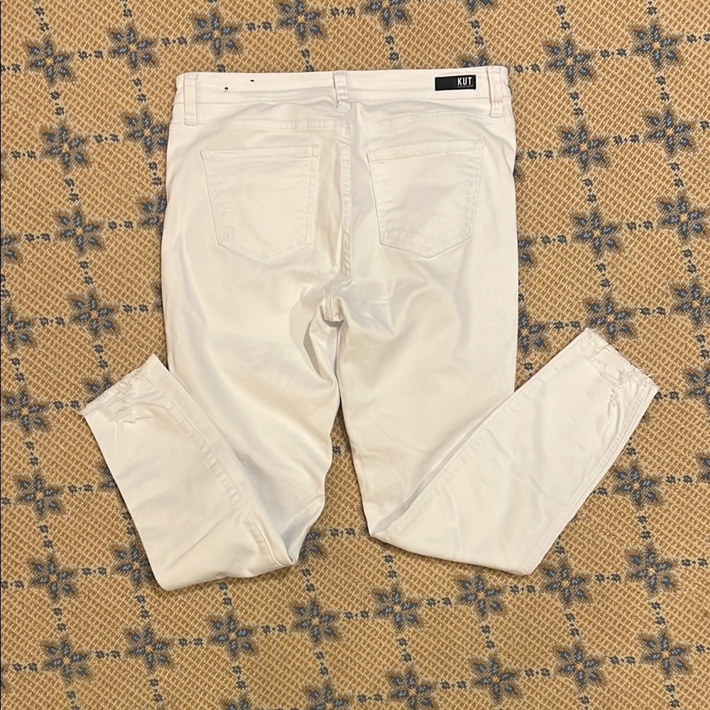 Kut from the Kloth White Skinny Jeans - Picture 2 of 5
